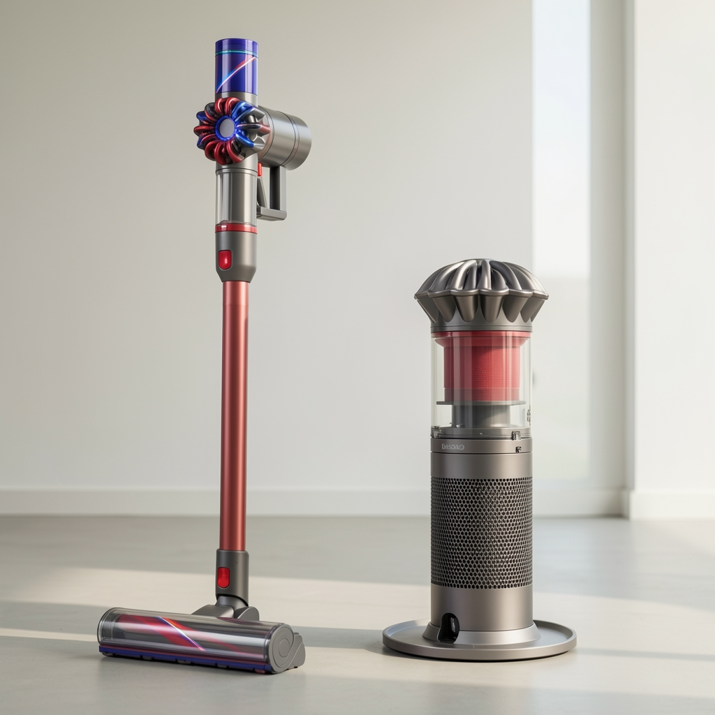 Dyson V15 Detect Absolute telsiz süpürge lazer başlık ve şarj standı ile birlikte