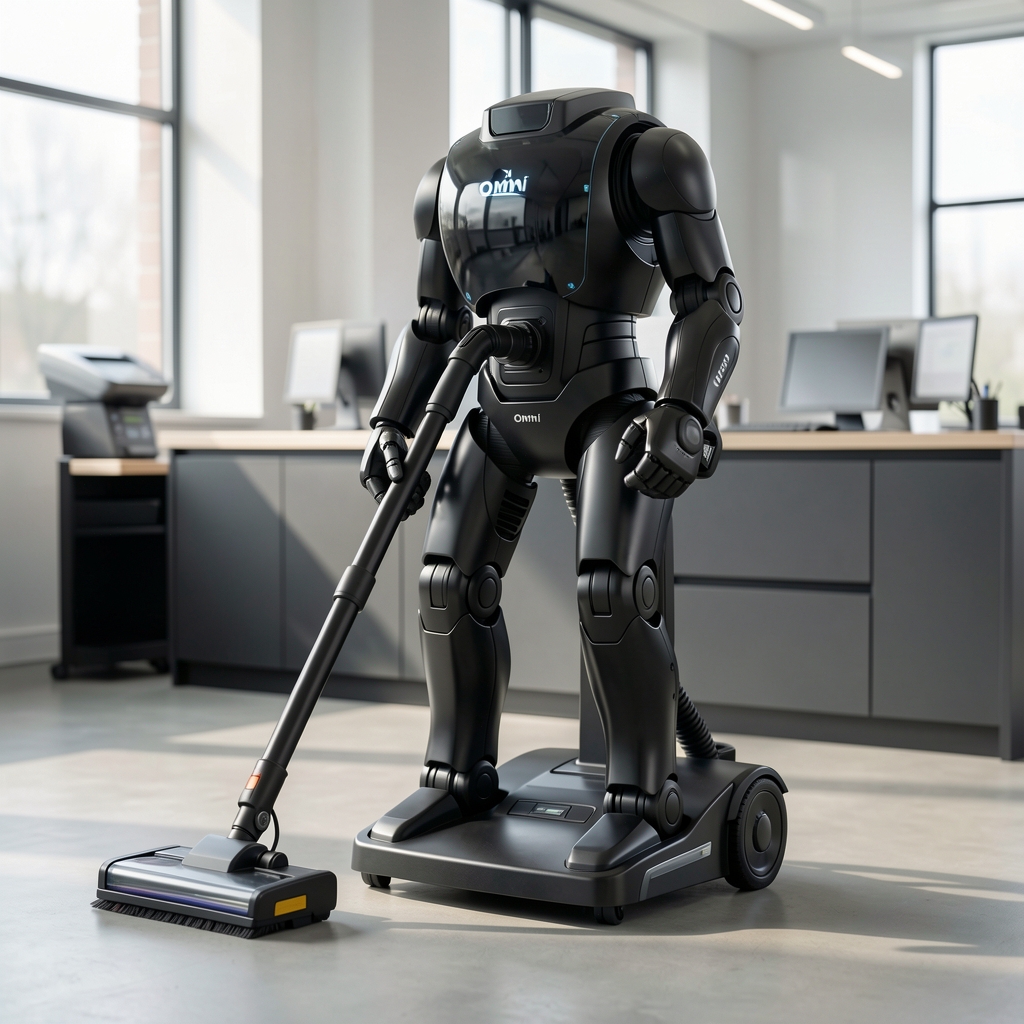 Ecovacs Deebot T20 Omni robot süpürge ve istasyonu siyah tasarım